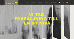 Desktop Screenshot of call-up.se